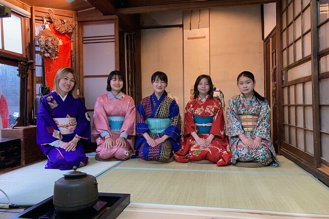 A Unique Antique Kimono and Tea ceremony Experience in English - A 100-Year-Old House Tea Room Near Katsura Imperial Villa