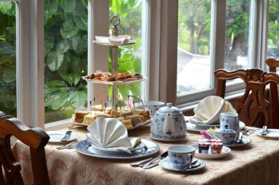 Afternoon Tea at Graycliff Hotel - Your tea choices: black, green, herbal, and Bahamian bush