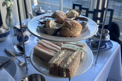 Afternoon Tea with Castle Views in Edinburgh - The classic Scottish afternoon tea spread: sweet, savoury, and tea/coffee