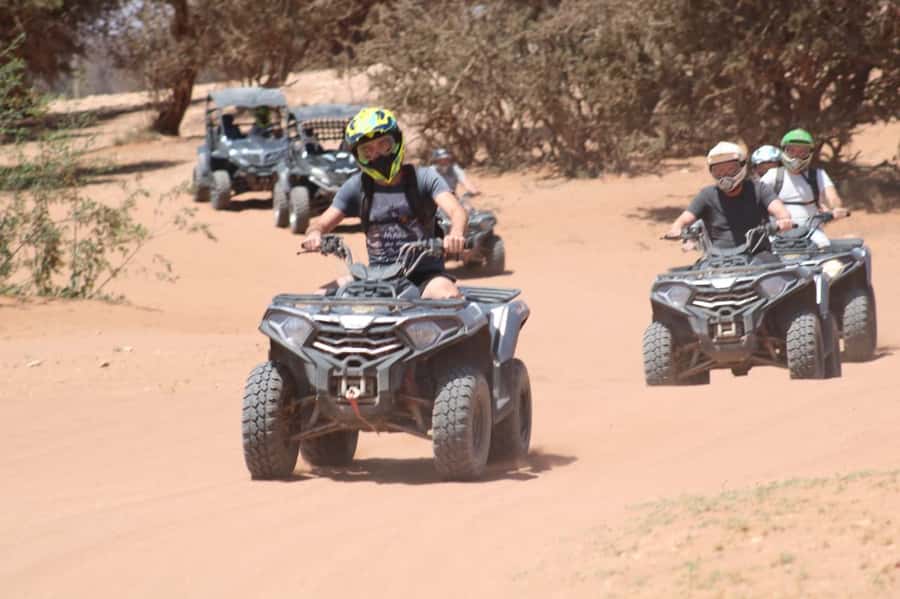 Agadir : 2 h Quad biking excursion with moroccan tea - Two Hours of Guided Self-Drive: Dunes, Rural Tracks, and Berber Villages