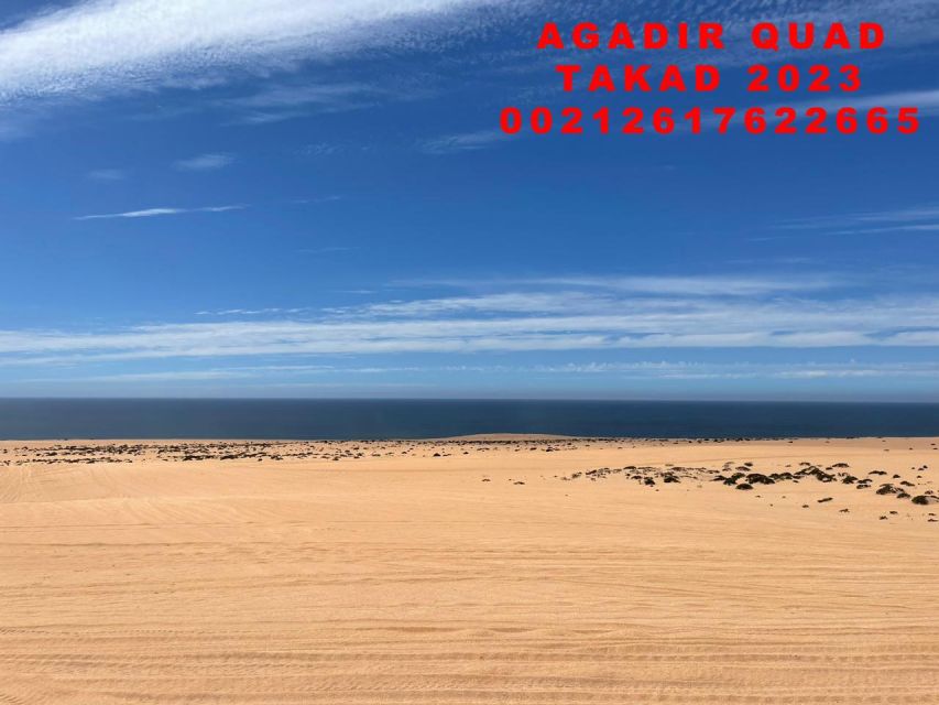 Agadir : 2 h Quad biking excursion with moroccan tea - Guides and Service: The Human Difference (Mustapha, Hichem, Youcef)