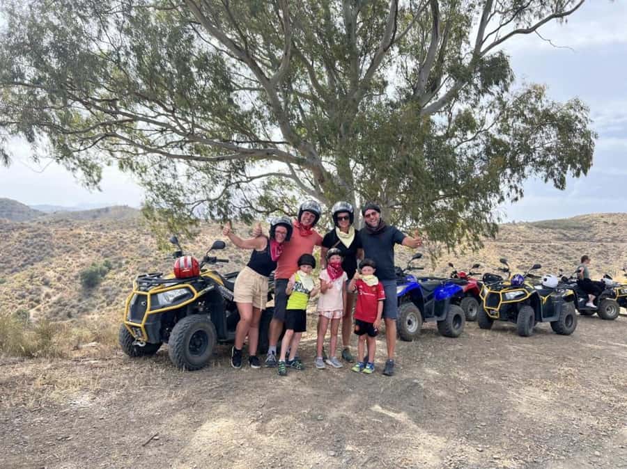 Agadir: ATV Quad Biking and Goats On Argan Trees with Tea - The quad ride itself: trial run, steep hills, and how the guide controls speed