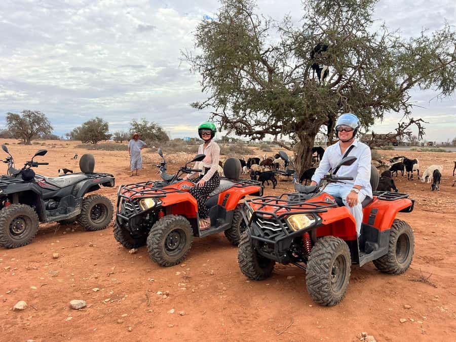 Agadir: ATV Quad Biking and Goats On Argan Trees with Tea - Pickup, travel time, and what your 3 hours really include