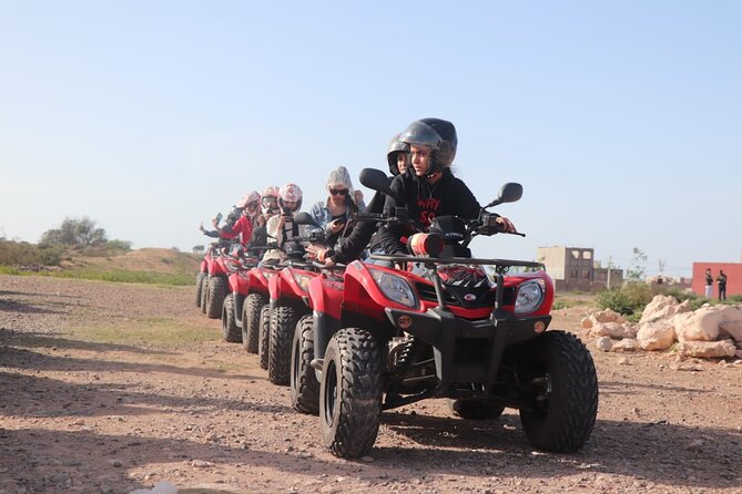 Agadir Quad ATV Adventure Tour with Berber Tea Experience - Riding the Souss Massa National Park area: photos, dust, and mixed terrain
