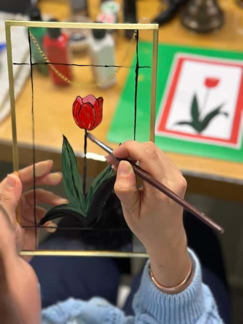 Antalya: Frame Glass Painting Workshop with Turkish Tea - Tea time and Turkish snacks: the break that makes it feel Turkish