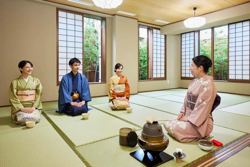 Asakusa: Kimono Tea Ceremony with Matcha and Sweet - Professional Dressing and Hair Styling (Long Hair Matters)