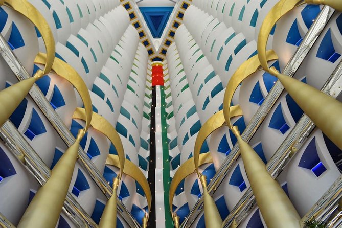 At the Top Burj Khalifa & Afternoon tea at Burj Al Arab - Afternoon tea at Burj Al Arab: Sahn Edar and the atrium spectacle