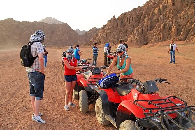 ATV Quad, Bedouin Tent with Tea Sharm El Sheikh - ATV Quad in the Sinai Desert: what you’re really buying