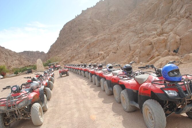 ATV Quad, Bedouin Tent with Tea Sharm El Sheikh - Riding the dunes: how long you’re on the quad (and what to expect)