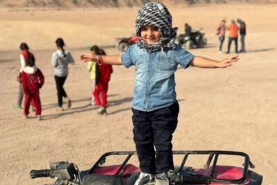ATV Quad, Bedouin Tent with Tea Sharm El Sheikh - Training time and helmet reality before you start