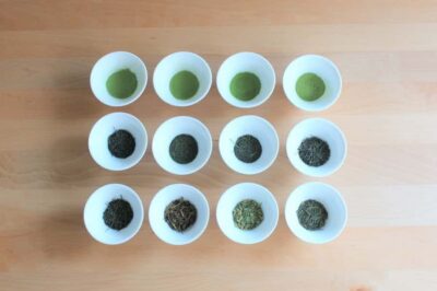 Authentic Japanese tea tasting: sencha, matcha and gyokuro - The Lineup: 7 Sencha, 4 Matcha, 1 Premium Gyokuro
