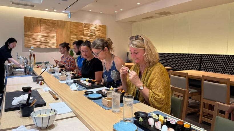 Authentic Tea Ceremony & Sushi in The Museum of Kyoto - Moving into an Edo-style tea room with a garden view