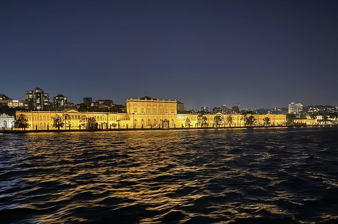 Bosphorus Night Lights: Guided Cruise With Tea and Cookies - Kız Kulesi (Maiden’s Tower) on the return ride
