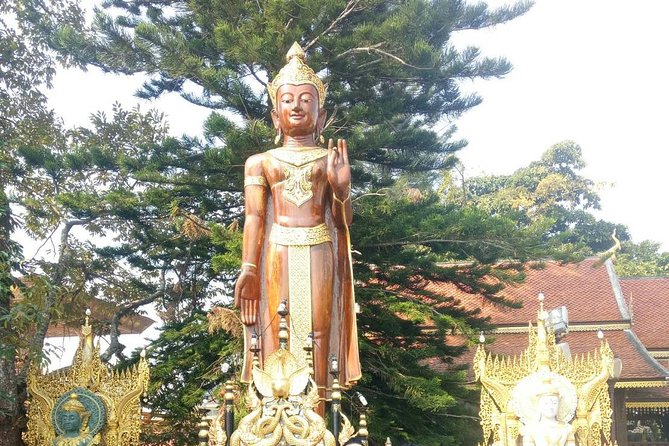 Chiang Mai Private Tour with Tea Plantation, Karen Village, Doi Suthep - Wat Phra That Doi Suthep: Mountain-Top Temple and Big Views