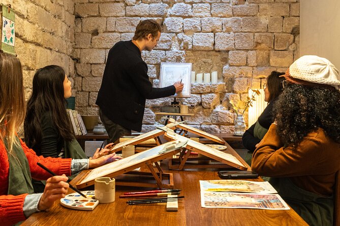 Cinematic Watercolor Workshop and Tea Experience at Boma Café - Key things to know before you paint