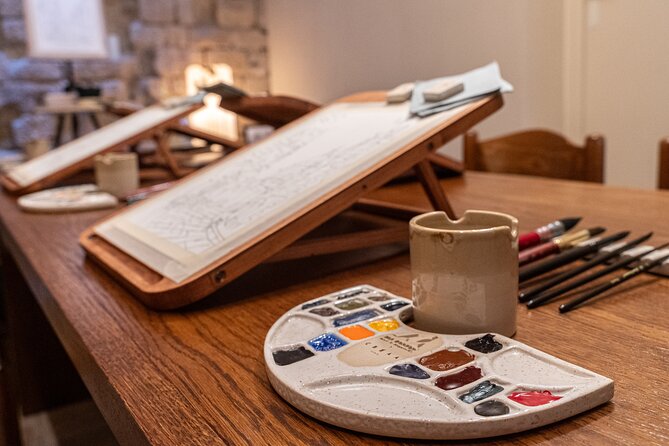 Cinematic Watercolor Workshop and Tea Experience at Boma Café - The Japanese tea break that resets the whole session