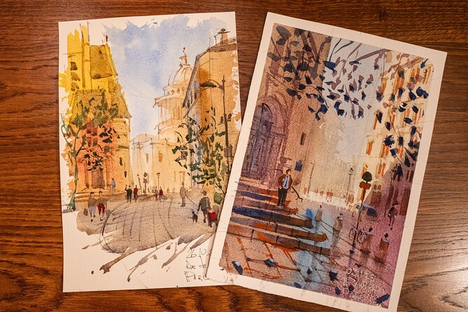 Cinematic Watercolor Workshop and Tea Experience at Boma Café - Who this fits best (and when to choose the Seine option)