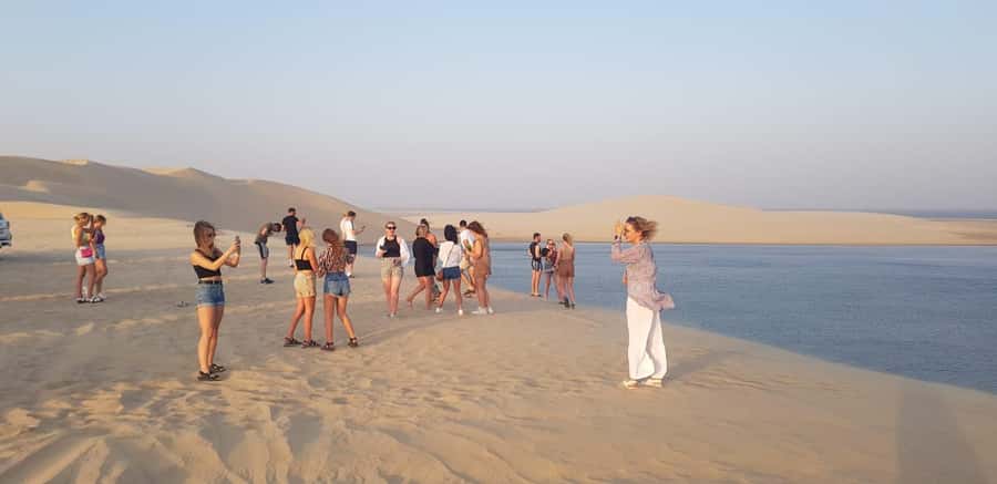 Doha: Sunset desert tour with Camel Ride, Inland Sea & Tea - Bedouin Camp Tea/Coffee and Those Scenic Stops That Save Your Photos