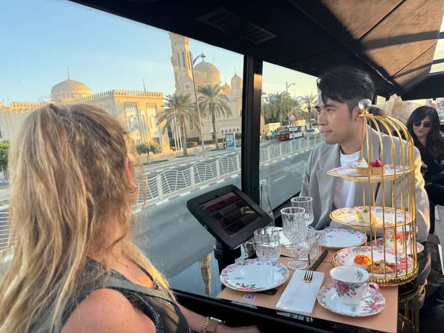 Dubai: Bustronomy Panoramic Afternoon Tea City Tour - Golden-hour views from a glass roof (and how to use them)
