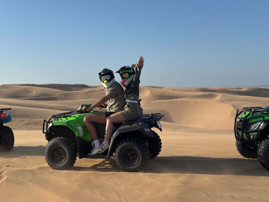 Essaouira: quad biking ATV Tour in Essaouira with tea break - Safety gear and how a guided ride keeps it fun