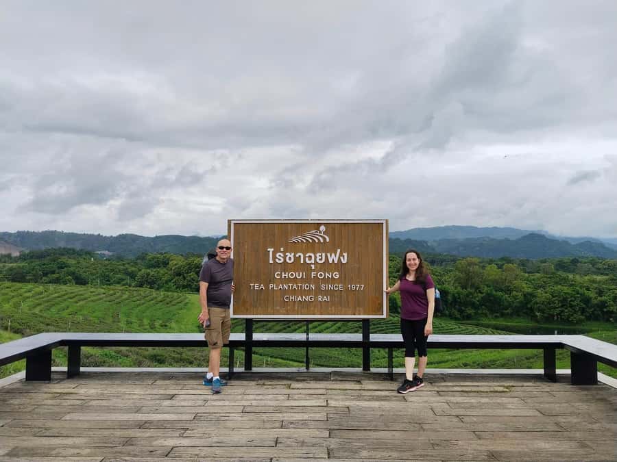 Explorer Border road and Nature ( Tea and Coffee ) - Doi Chang Moob border viewpoint: big Myanmar views from Thailand