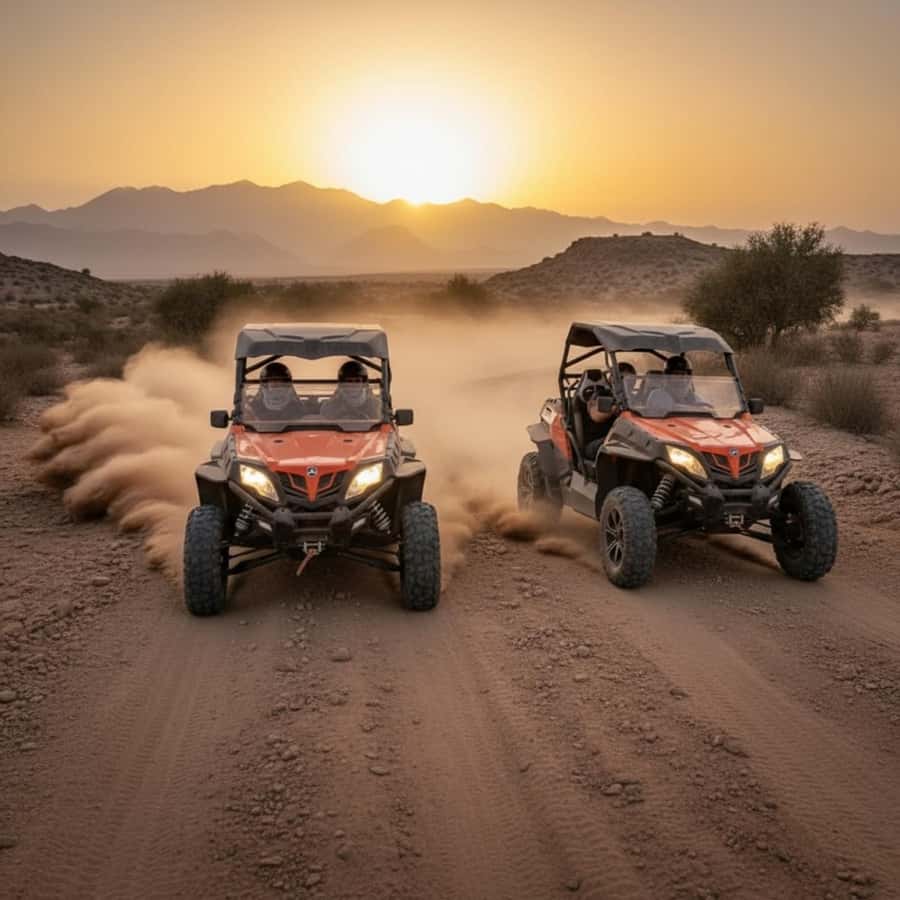 From Agadir/Taghazout: Buggy Safari Adventure & Moroccan Tea - The 2-Hour Off-Road Ride: What the Atlas Footpaths Feel Like