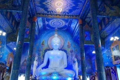 From Chiang Rai: 3 Temples, Golden Triangle Tour, Tea Plantation - House of Opium at the Golden Triangle Park: history that explains the setting