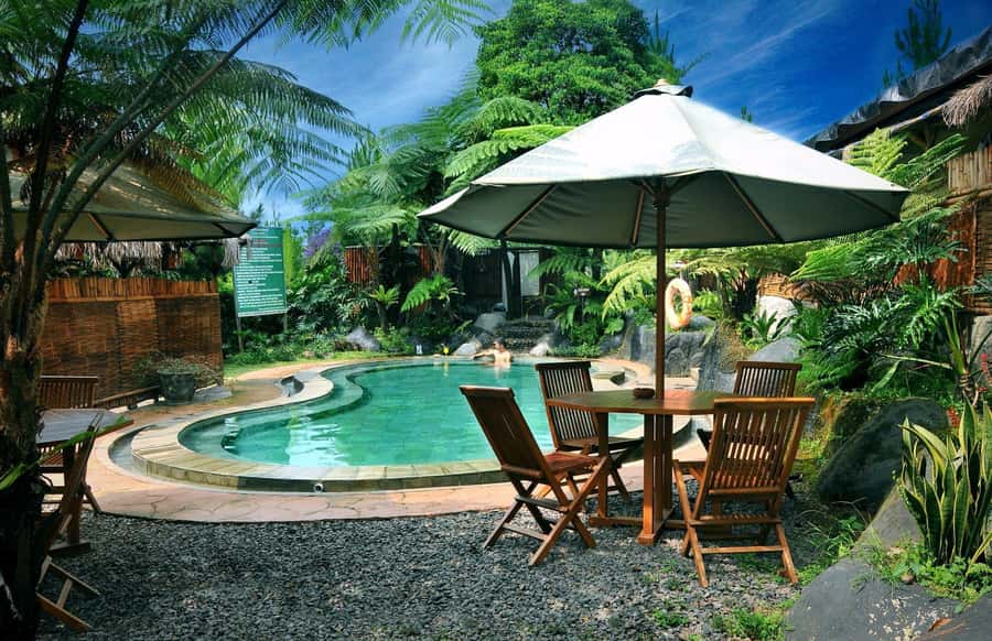 From Jakarta : Volcano, Tea & Rice Fields, Hot Spring - Honey pineapple finish and the ride back to Jakarta