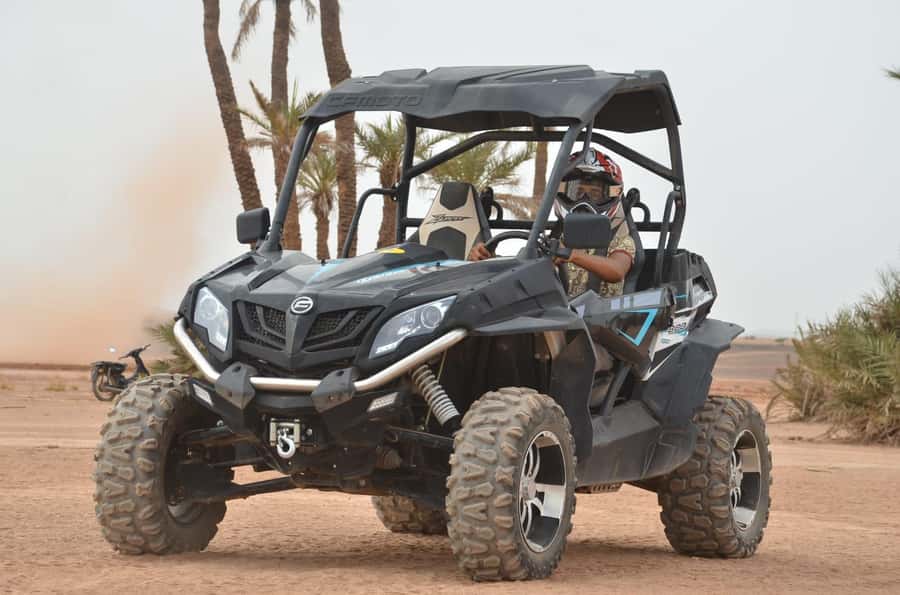 From Marrakech: Palm Grove Quad Bike Tour with Mint Tea - Hotel pickup to quad yard: the ride starts before you touch the throttle