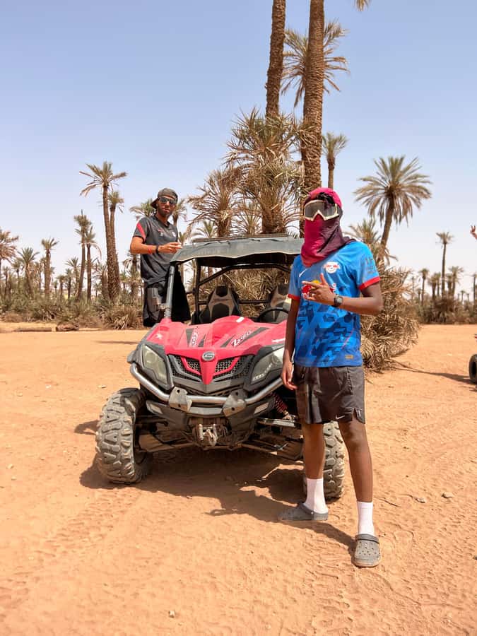 From Marrakech: Palm Grove Quad Bike Tour with Mint Tea - Guides like Mohammad: how good instruction turns speed into fun