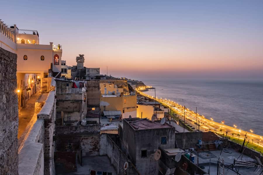 From Tangier: Asilah Tour with Tea Tasting & Camel Ride - Assilah at Dusk: Street Art, White Walls, and Time to Shop