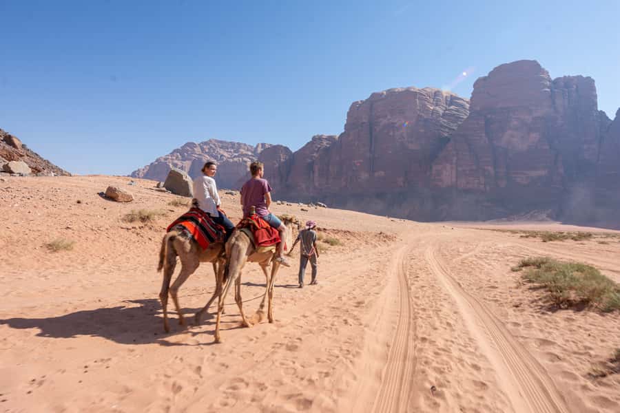 From Wadi Rum: Camel Ride Experience with Tea and Guide - Wadi Rum Rest House to the desert: the day’s simple flow