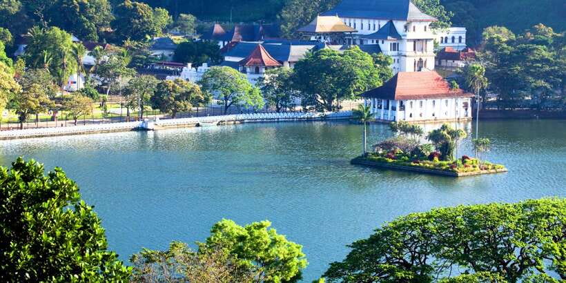 From west coast: Kandy, Tooth temple, Botanical & Tea garden - Temple of the Sacred Tooth Relic: Faith, Power, and a Real Sense of Place