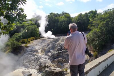Furnas Volcano & Tea Plantation With Traditional Lunch, East Tour - Miradouro de Santa Iria: North-Coast Views and Tea on the Horizon