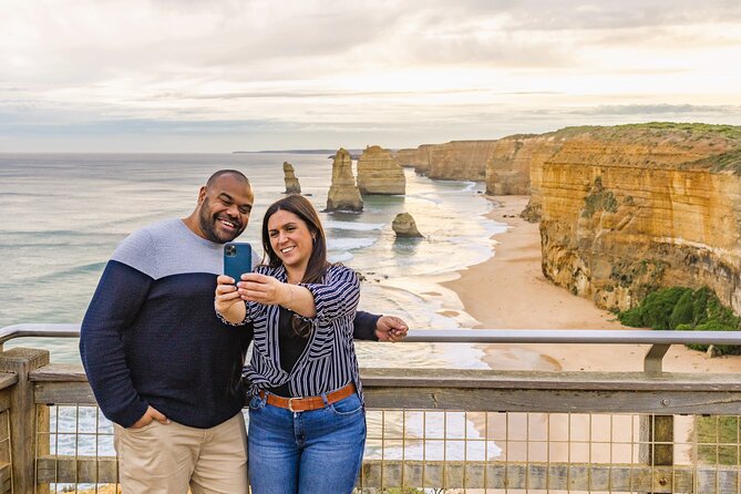 Great Ocean Road, 12 Apostles, Rainforest & Morning Tea-Melbourne - The early photo stops: Anglesea and the Great Ocean Road Memorial Arch