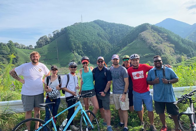 Guided Bike Tour to a Green Tea Farm in Shizuoka (not e-bikes) - The ride and first stops: Sengen Shrine and Abekawa Park