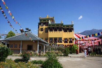Guided Day Tour to Bir – Monasteries,Temple & Tea Garden Visit - Stop 1: Palpung Sherabling Monastery and the forest calm