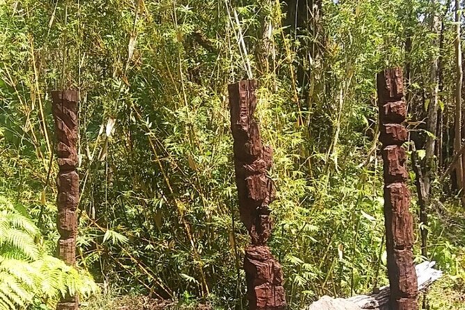 Hawaiian Tikis and Guava Tea - The Okina prototype house: recycled pallets, water, and solar