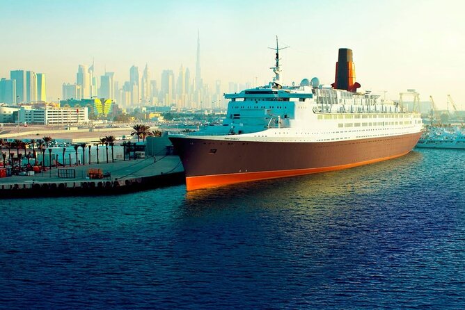 Heritage Tour and Afternoon Tea at Queen Elizabeth 2 Dubai - The QE2 ship tour highlights: bridge and engine room access