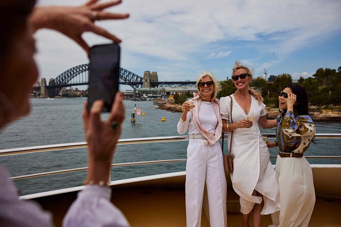 High Tea Cruise on Sydney Harbour - Deck choice and photo strategy: windows win, stairs are real