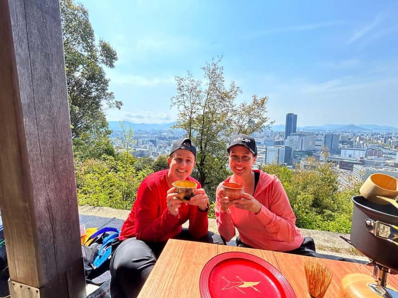 Hiroshima: Morning Hiking Tour with Open-air Tea Ceremony - Hiroshima Toshogu Shrine: traditional architecture before you reach the big views