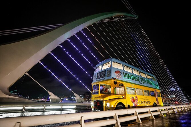 Irish Afternoon Tea on 1960s Vintage Bus in Dublin - Entering Dublin by bus, not by cramming