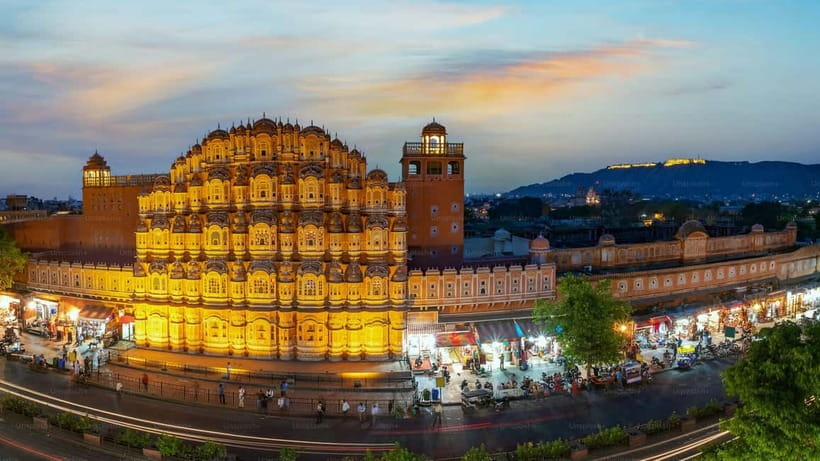 Jaipur: City Night Tour with Patrika Gate & Masala Chowk Tea - Pickup From Kukas and How the Tuk-Tuk/Car Setup Works