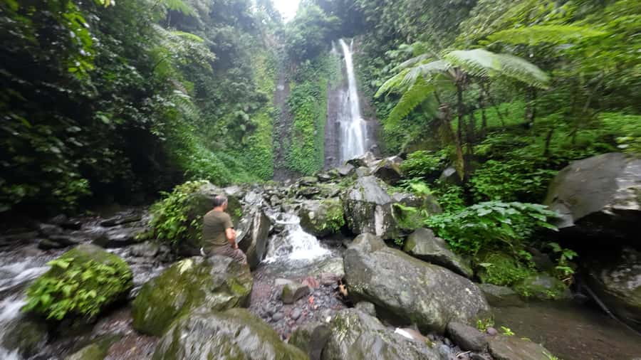 Jakarta: Waterfalls, Volcano, White Crater, Tea, Hot Spring - Curug Kawung, Curug Daun, and Curug Nangka: the three waterfalls in Bogor