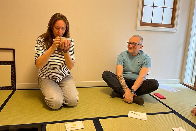 Japanese Sweets Making & Tea Ceremony in Yokohama, suburban Tokyo - Matcha mixing: you try it yourself (twice the fun)
