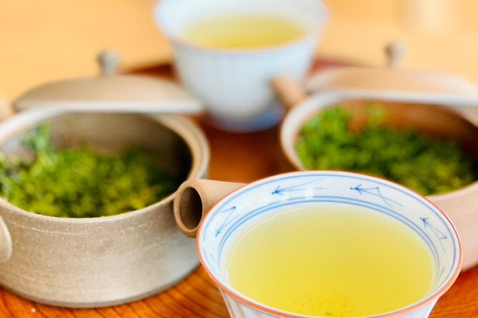 Japanese Tea Making Class in Sapporo - Cup 3: Hot water for bitterness and astringency plus wagashi