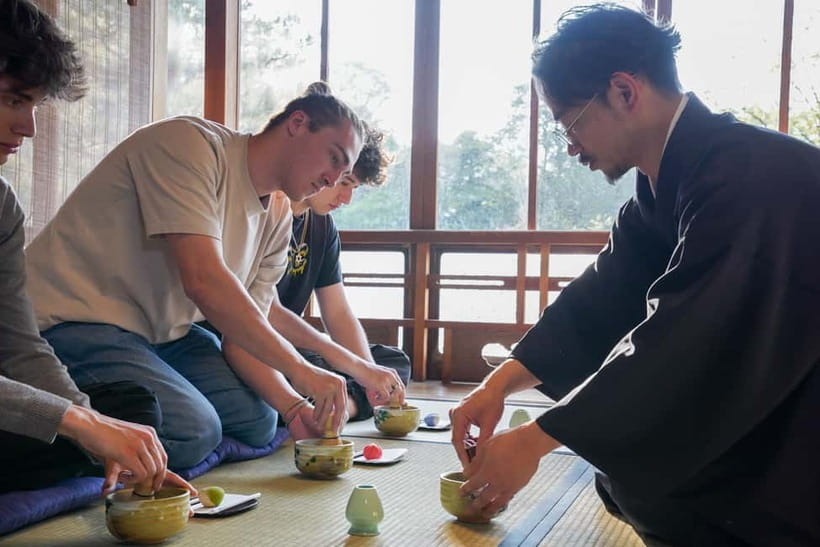 Kanazawa: Tea Ceremony Experience at Kenrokuen - Where You Meet: Togeikissa Tozan and the Tea House Street