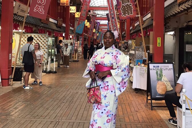 Kimono and Tea Ceremony in Asakusa Private Food Tour With Guide - Food stops: A5 wagyu plus sweets make the day feel worth it