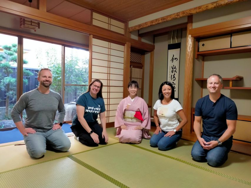 Kyoto Fushimiinari:Wagashi Making & Small Group Tea Ceremony - Wagashi making: hands-on, not a lecture