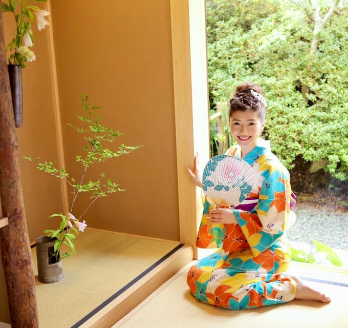 Kyoto: Maiko, Samurai, or Kimono Rental and Tea Ceremony - Three dress options: maiko, samurai, or kimono at Studio Shiki